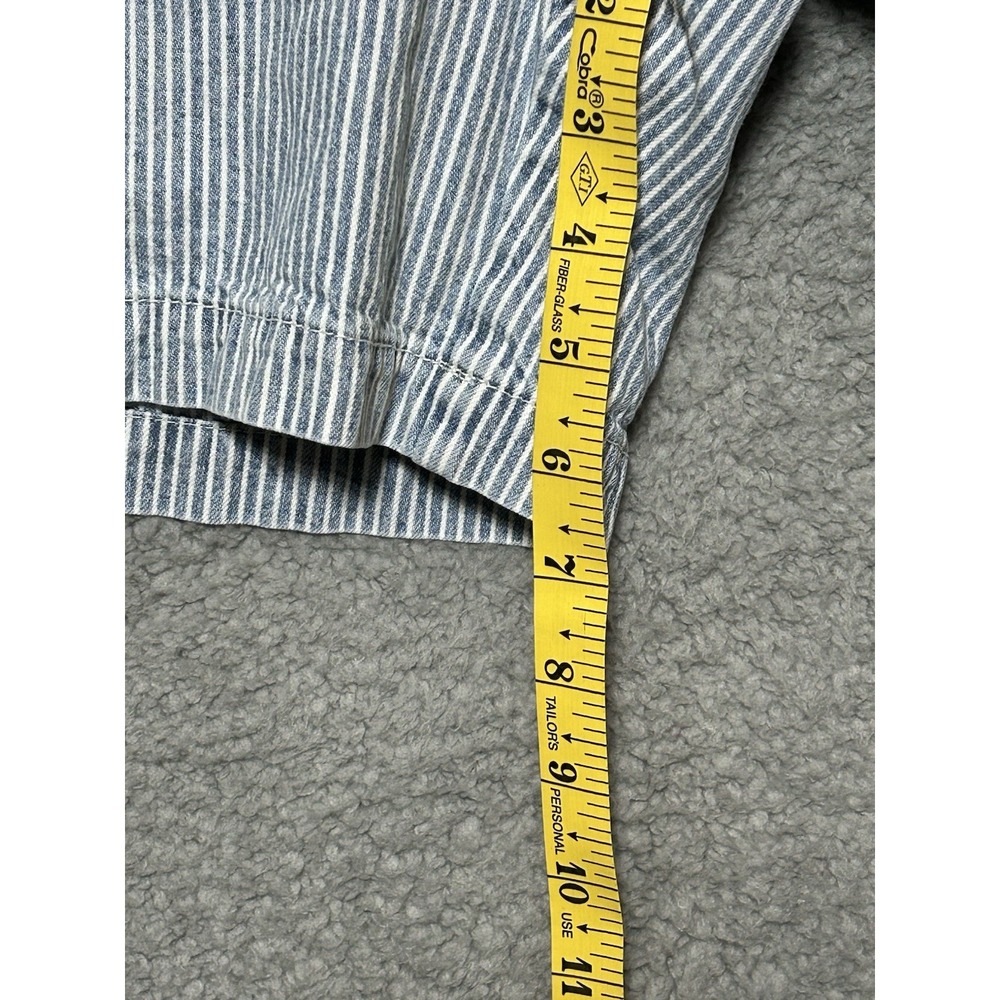 Lauren Jeans Co Seersucker Shorts Womens Size 10 Polo Ralph Lauren Chore Shorts - Picture 7 of 15
